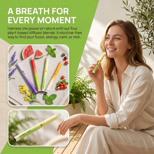 Mullein&mint Herbal Diffuser Pen  for Clear Breathing