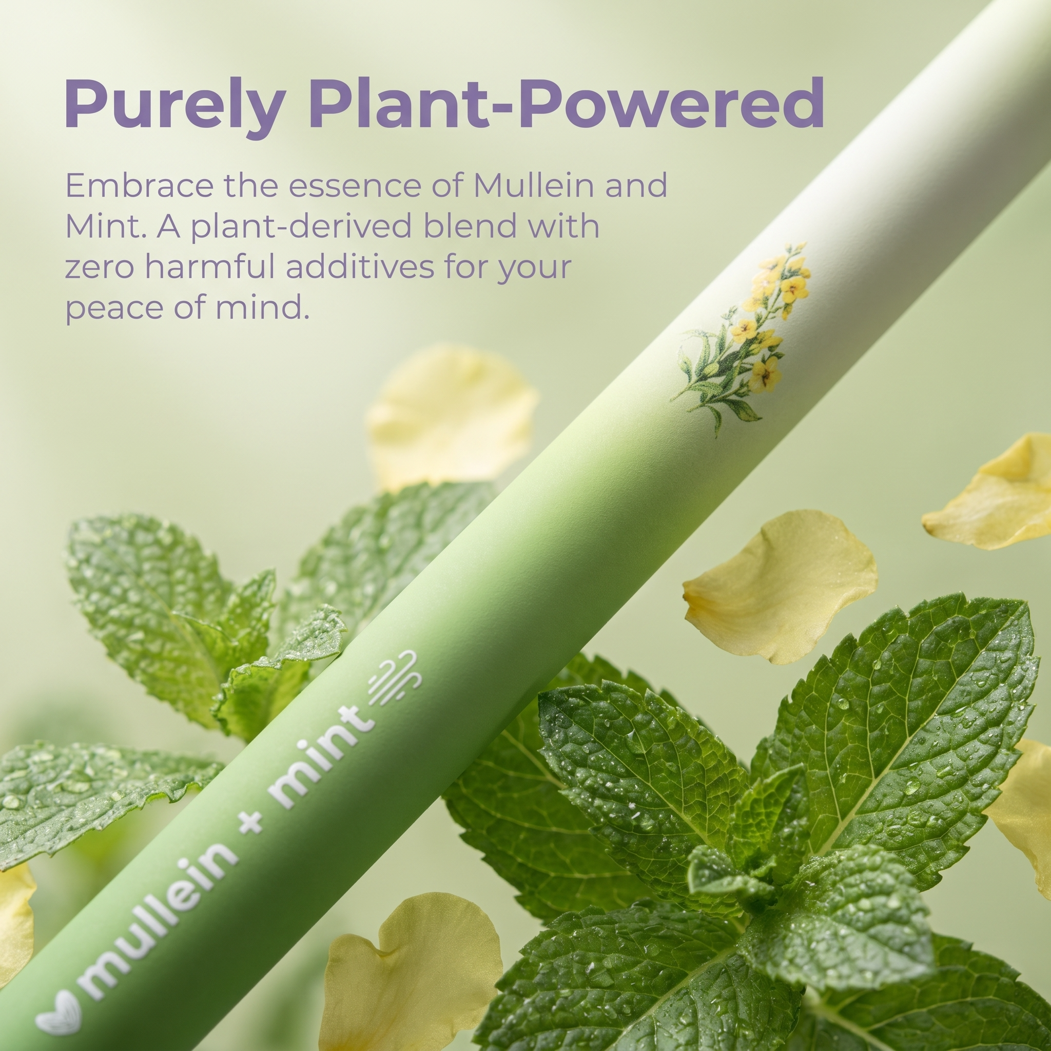 Combo pack Herbal Diffuser Pen with Mullein, Mint & Lavender for Clear Breathing