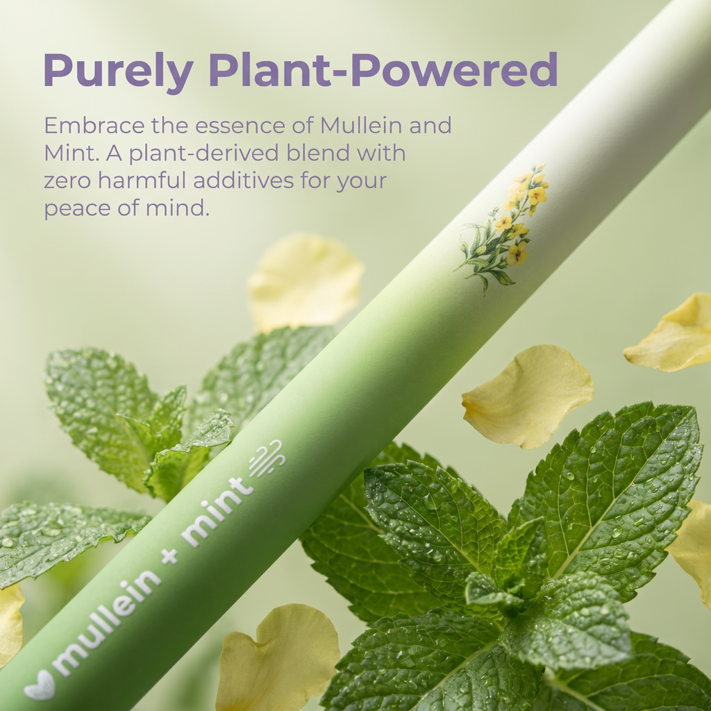 Mullein&mint Herbal Diffuser Pen  for Clear Breathing