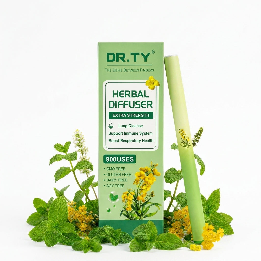 DR.TY™ Natural Herbal Air Pen -100% Plant-Based Inhaler Multiple Flavors